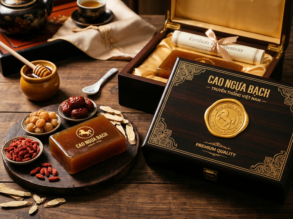Cao Xương Ngựa Bạch Lộc Mã Nguyên Chất